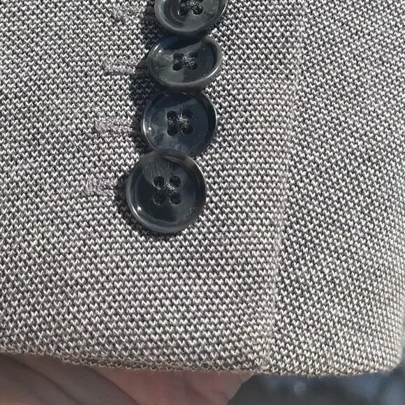 Express: Man's Blazer -Gray/Black